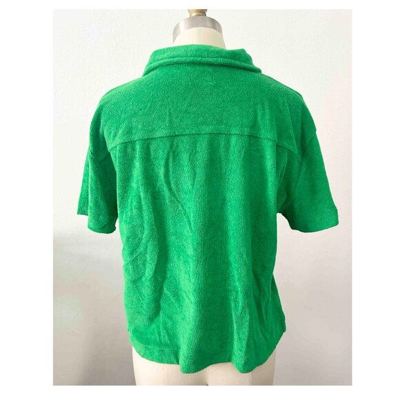 BANDIER WSLY ECO TERRY BUTTONDOWN | S/P - Picture 3 of 4